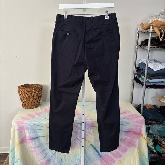 Men's Navy Pants FRANK & OAK size 32x32 the Newport chino trouser - Picture 5 of 7